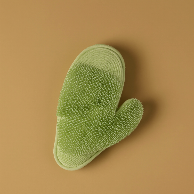 Eucalyptus green exfoliating mitt