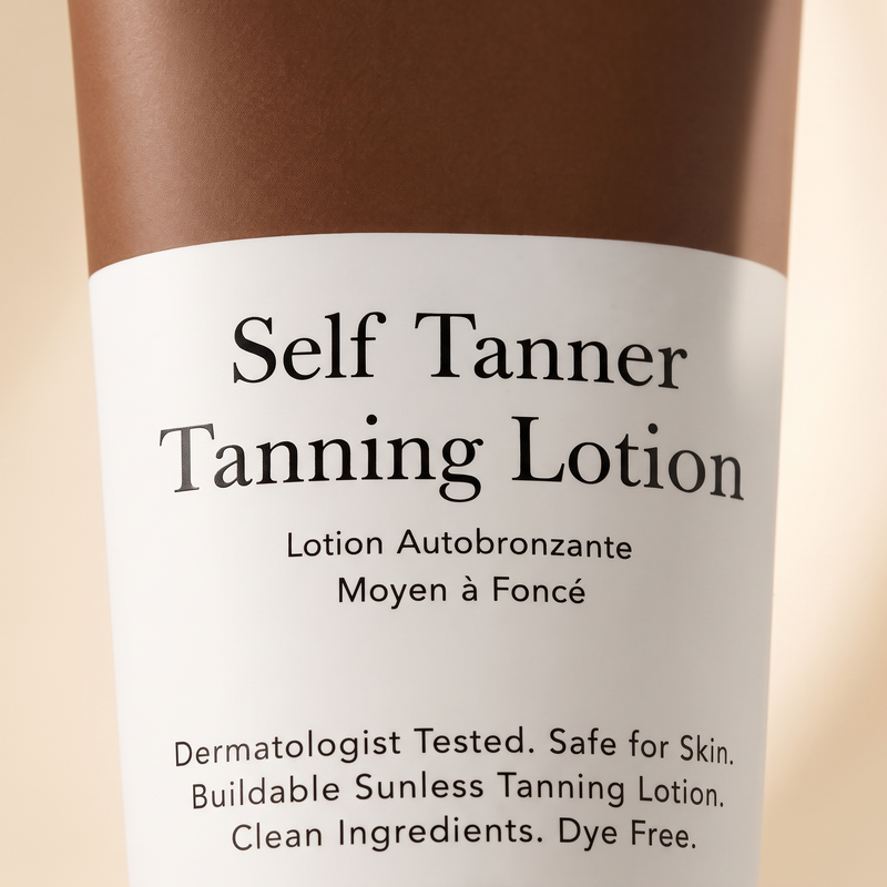 Macro detail of the label