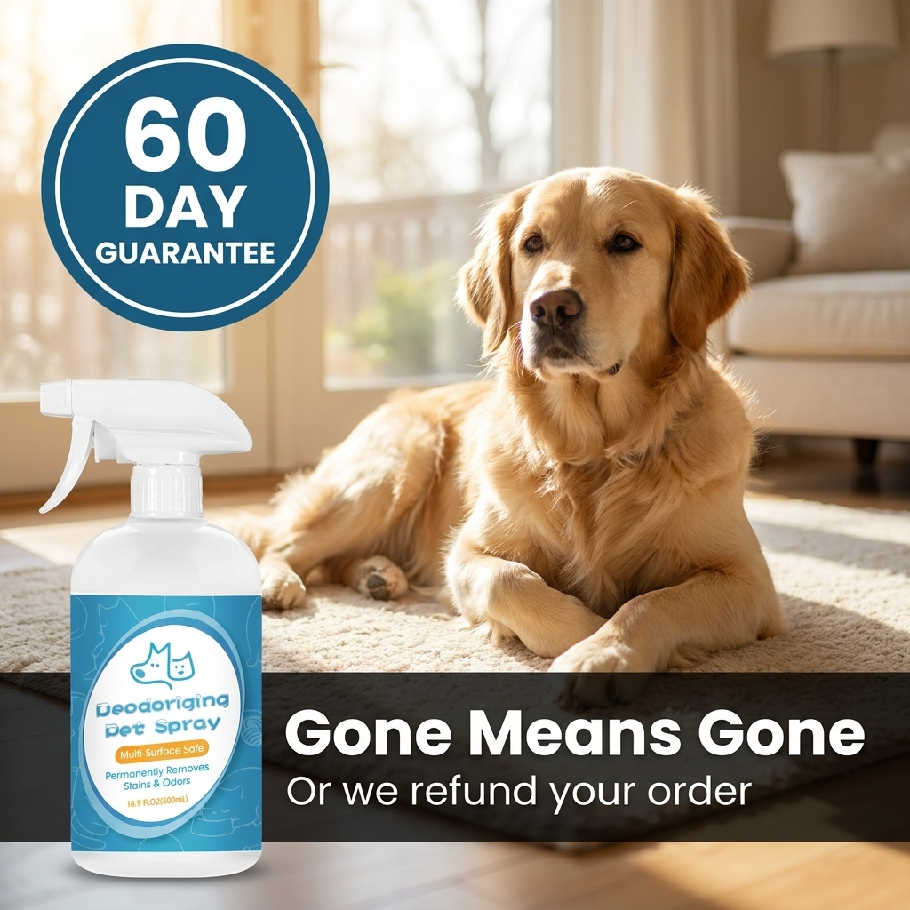 60-day guarantee. Gone means gone, or we refund your order.